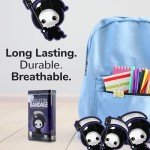 Halloween Skeleton Shaped Bandages - 50 Count