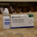 Eye Wash Kit with Pads & Adhesive Strips