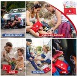 Compact 200PC Waterproof Mini First Aid Kit