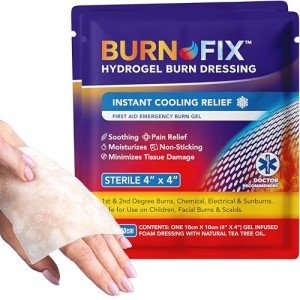 Hydrogel Burn Gel Bandages - 2-Pack
