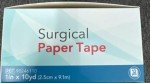 Medical Paper Tape - 12 Rolls for First Aid