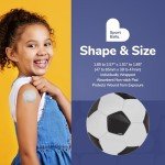 Fun Sports Ball Adhesive Bandages – 50 Count