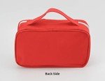 Compact Red First Aid Kit Bag for Travel