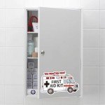 Kids' First Aid Decals - Cute 4-Pack