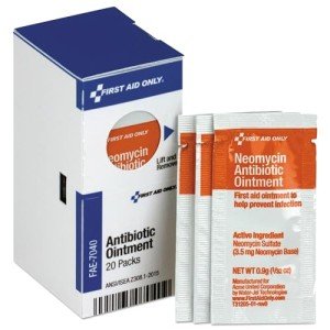 First Aid Antibiotic Ointment Packets - 20 Count