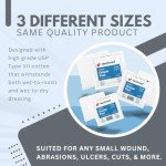 100 Count Disposable Sterile Gauze Pads - 2" x 2