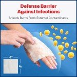 Hydrogel Burn Gel Bandages - 2-Pack