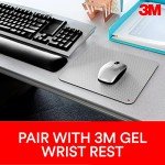 3M Precise Mouse Pad Enhances the Precision of Optical Mice at Fast Speed, 9 in x 8 in (MP114-BSD1)