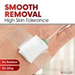 Gentle Adhesive Medical Tape - 12 Rolls, 1" x 10yd