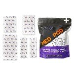 Flexible Fabric Assorted Adhesive Bandages - 100 Pack