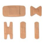 Flexible Fabric Assorted Adhesive Bandages - 100 Pack