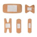 Flexible Fabric Assorted Adhesive Bandages - 100 Pack