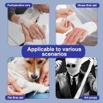 24 Pack Lint-Free Gauze Rolls for First Aid