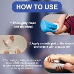 24 Pack Lint-Free Gauze Rolls for First Aid