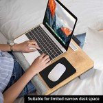Audimi Small Mouse Pad 6 x 8 Inch, Mini Mouse Pad Thick for Laptop Wireless Mouse Home Office Travel, Portable & Washable (Black)