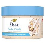 Dove Macadamia & Rice Milk Body Scrub 10.5 oz