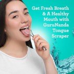 GuruNanda Stainless Steel Tongue Scraper Set