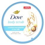Dove Macadamia & Rice Milk Body Scrub 10.5 oz