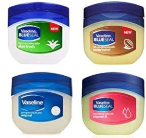 Vaseline Blue Seal 4-Pack: Cocoa Butter & More