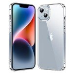 jaroco for iPhone 13 Case 6.1-Inch, Non-Yellowing Shockproof Phone Bumper Cover, Anti-Scratch Clear