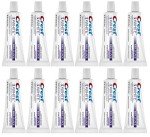 Crest 3D White Peppermint Toothpaste Travel Size - 12 Pack