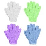 Exfoliating Bath Gloves - Set of 4