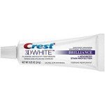 Crest 3D White Peppermint Toothpaste Travel Size - 12 Pack