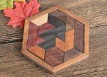 Hexagon Tangram Puzzle for Kids & Adults