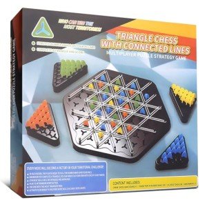 Triangle Chain Chess Game for Family Fun