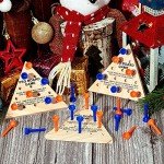Wooden Triangle Peg Game - Fun Strategy Puzzle
