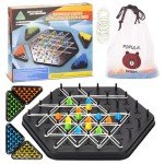 Triangle Chain Chess Game for Fun Family Play