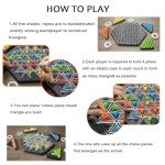 Triangle Chess Game with Rubber Bands - Fun for All!