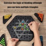 Triangle Chess Game with Rubber Bands - Fun for All!
