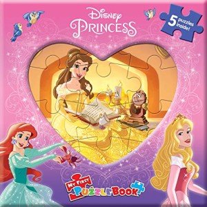 Disney Princess First Jigsaw Puzzle Book for Kids