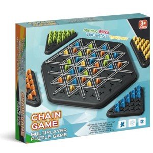 Triangle Chain Chess Game for Family Fun