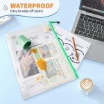 16pcs Colorful Zipper Pouches for Organizing