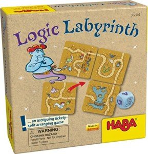 HABA Logic Labyrinth Mini STEM Game for Kids