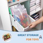 16pcs Colorful Zipper Pouches for Organizing