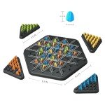 Triangle Chain Chess Game for Family Fun