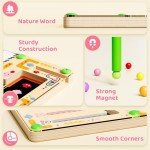 Magnetic Color and Number Maze Puzzle for Kids