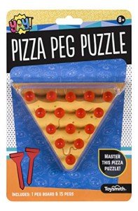 Toysmith Fun Size Pizza Peg Puzzle Game