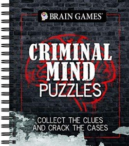 Criminal Minds Puzzle Book - Fun Brain Games