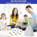 Magnetic Chess Game with Stones - Fun Strategy!