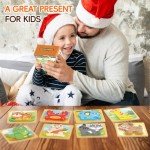 8-Pack Animal Jigsaw Puzzles for Toddlers