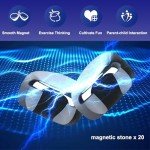 Magnetic Chess Game with Stones - Fun Strategy!