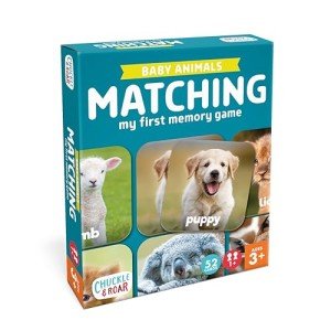 Baby Animals Matching Game for Kids 3+