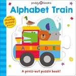 Alphabet Train Press-Out Puzzle Book