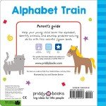 Alphabet Train Press-Out Puzzle Book