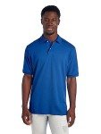 Hamilton Beach Men's Short Sleeve Polo Shirts, SpotShield Stain Resistant, Sizes S-5X, Royal, 4X-Large