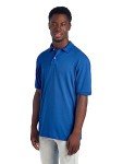 Hamilton Beach Men's Short Sleeve Polo Shirts, SpotShield Stain Resistant, Sizes S-5X, Royal, 4X-Large